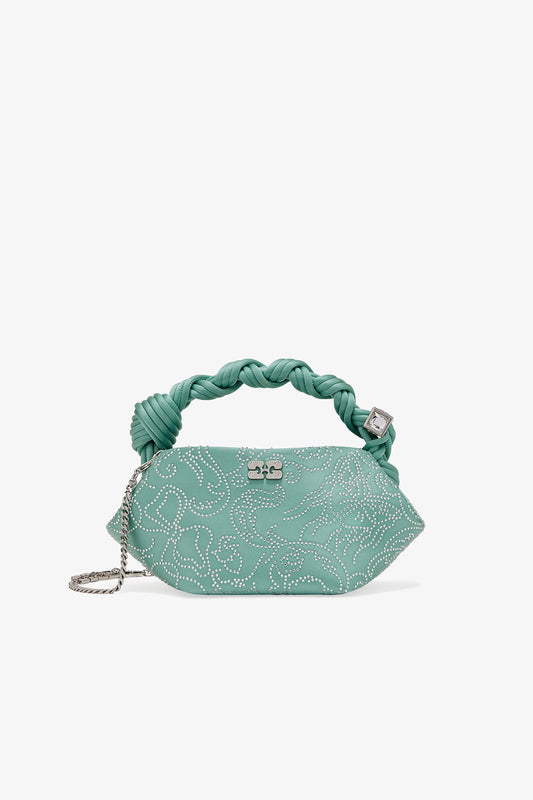 Brook Green Green Rhinestone Mini Bou Bag