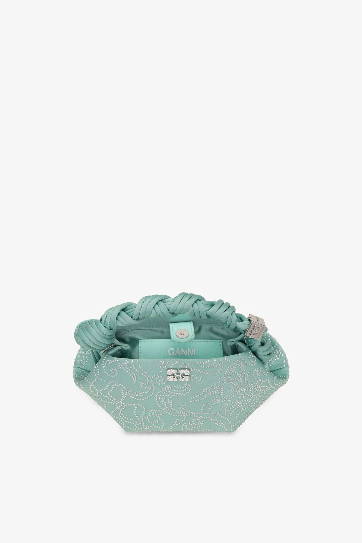 Brook Green Green Rhinestone Mini Bou Bag