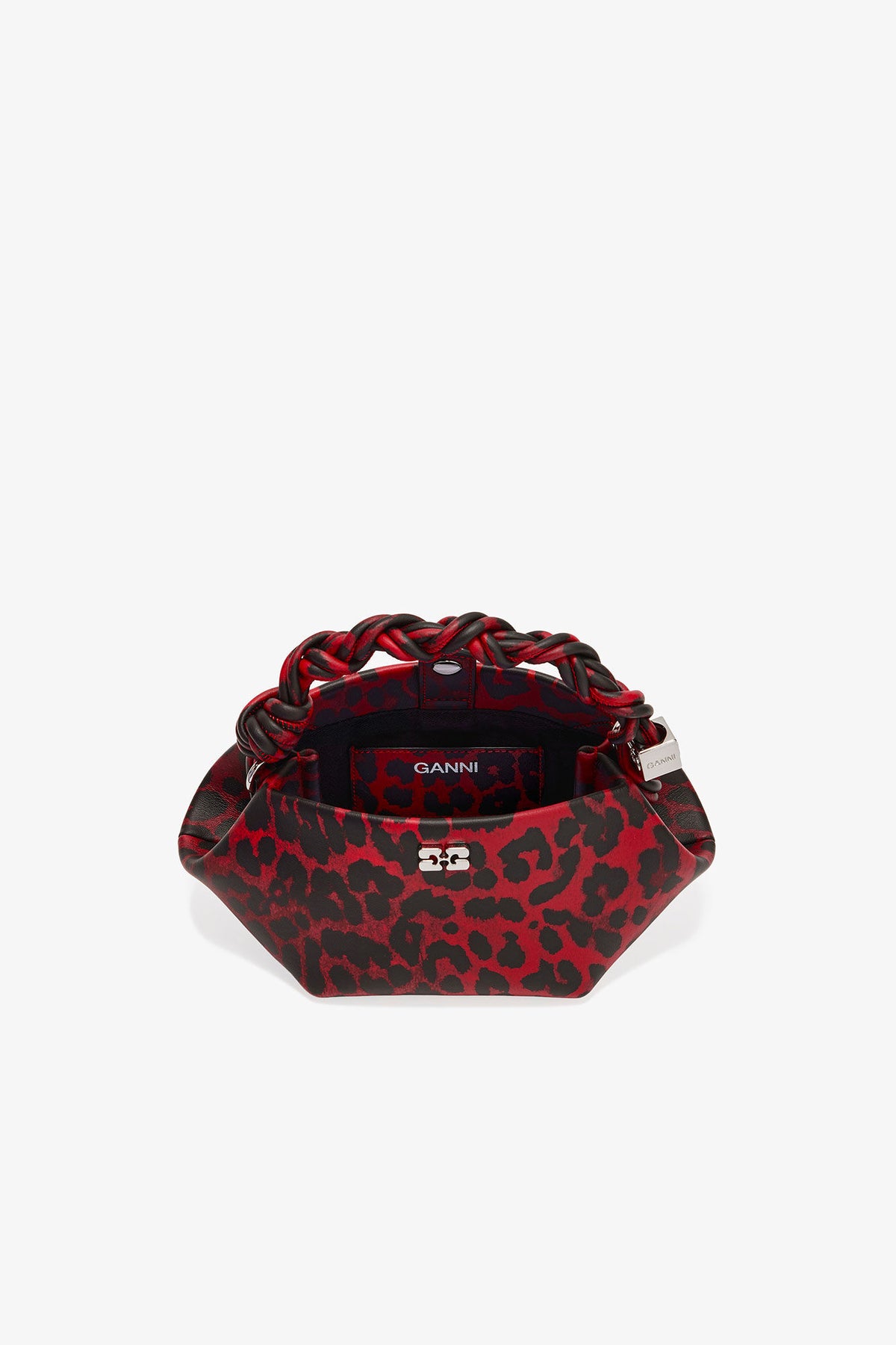 Racing Red Red Leopard Mini Bou Bag