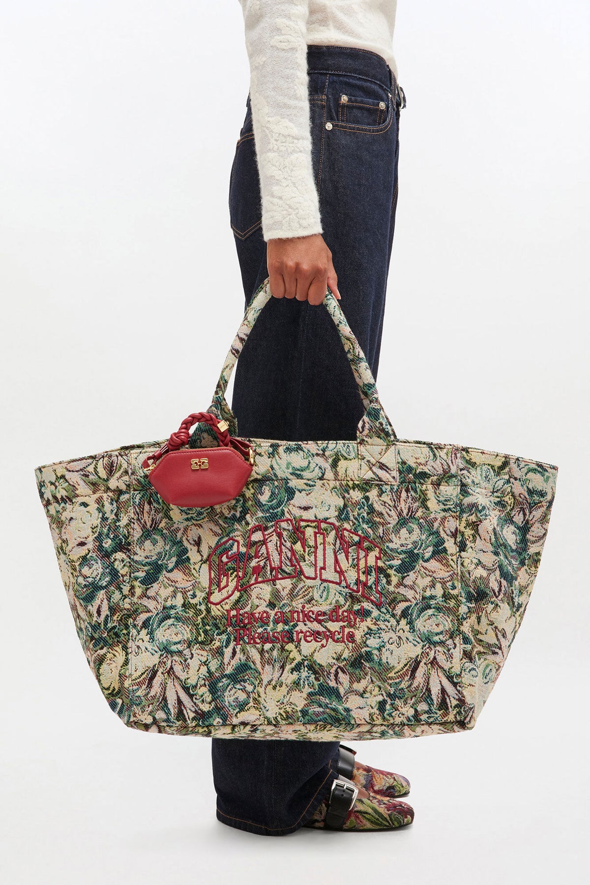 Jadeite Tapestry XXL Tote