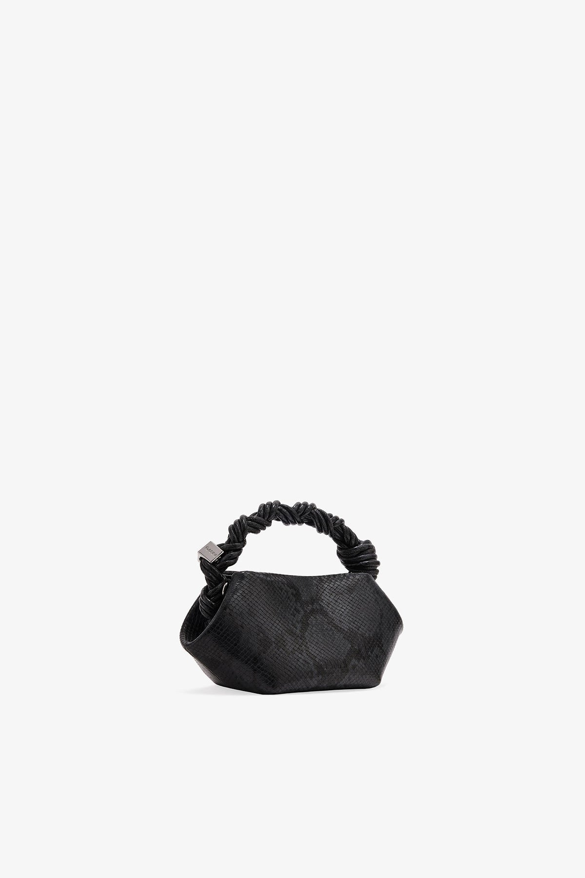 Croco Black Snake Mini Bou Bag