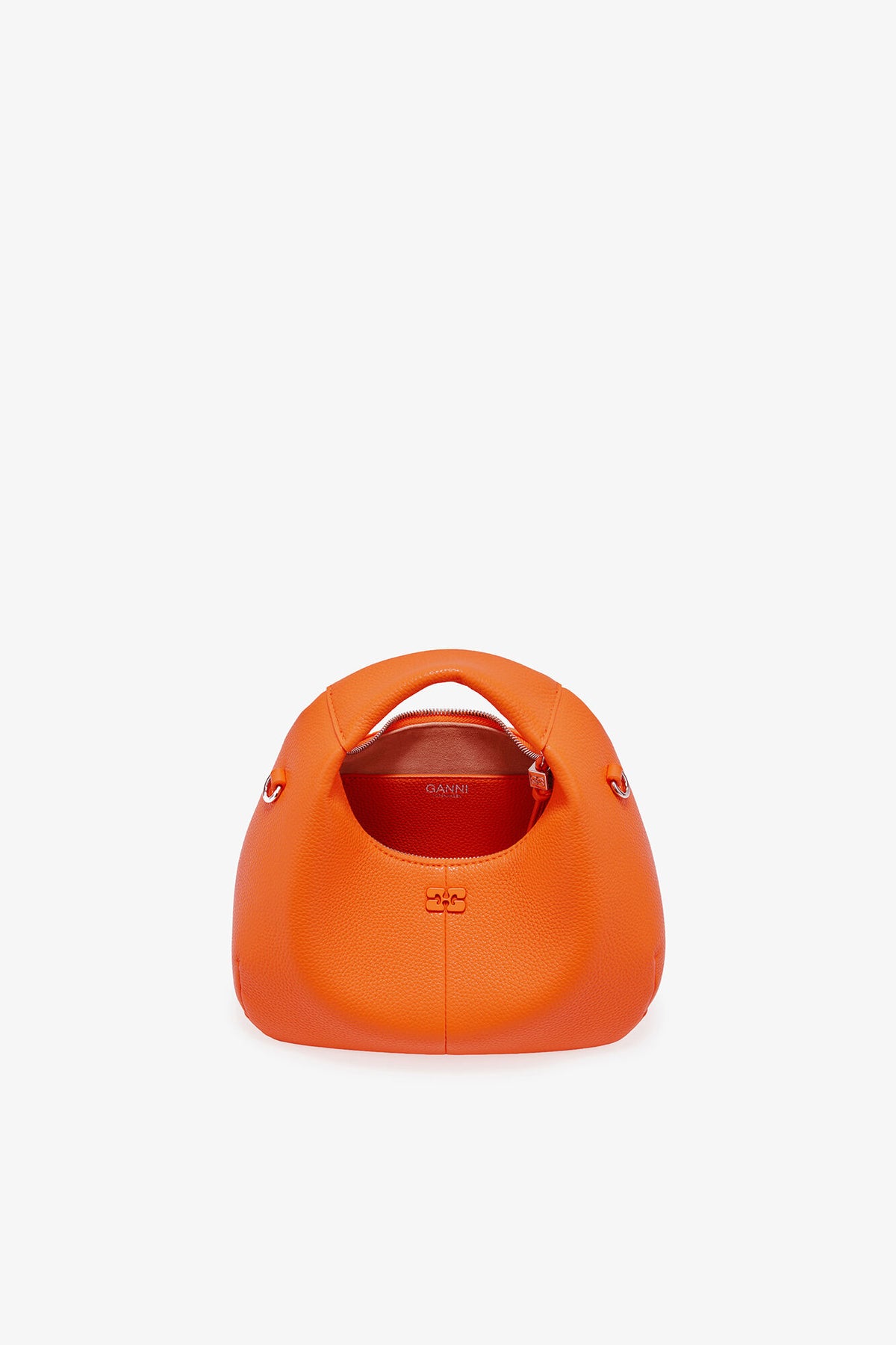 Russet Orange Orange Mini Hobo Bag