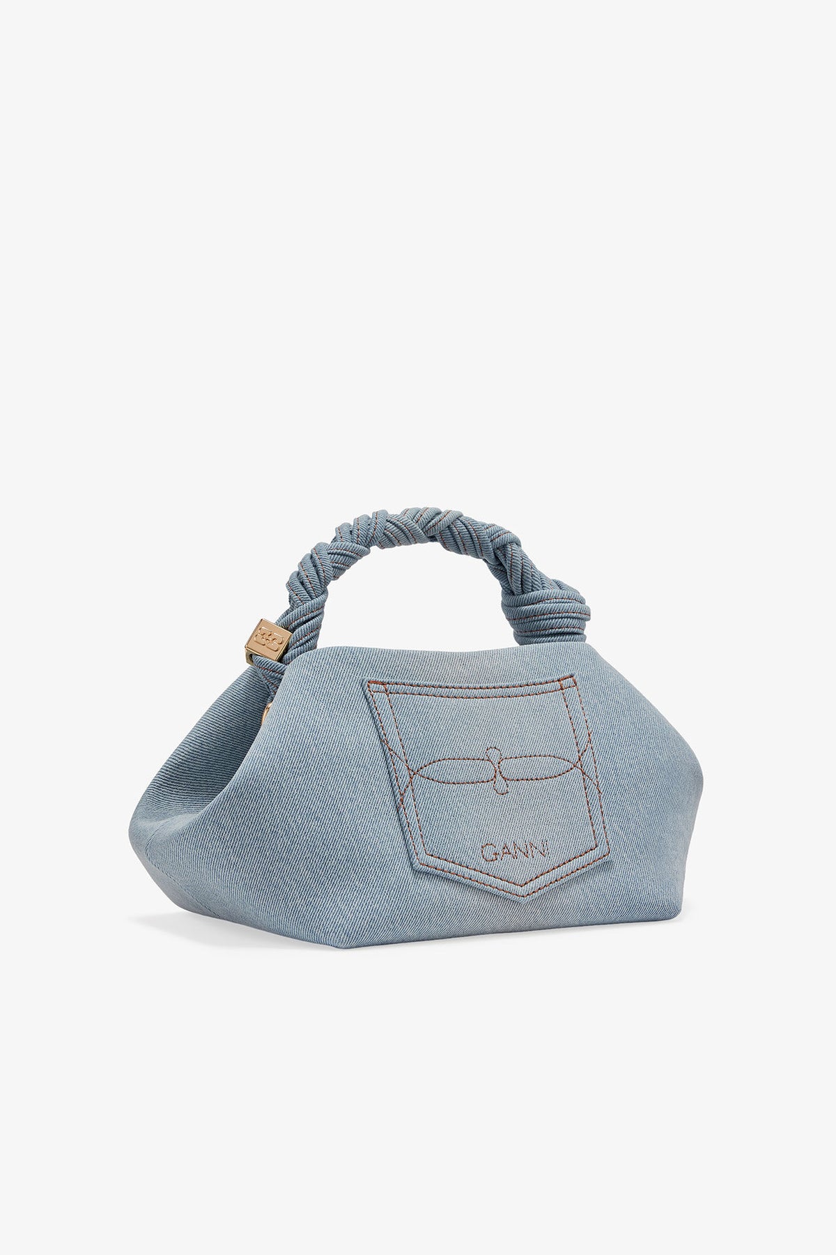 Faded Denim Denim Small Bou Bag