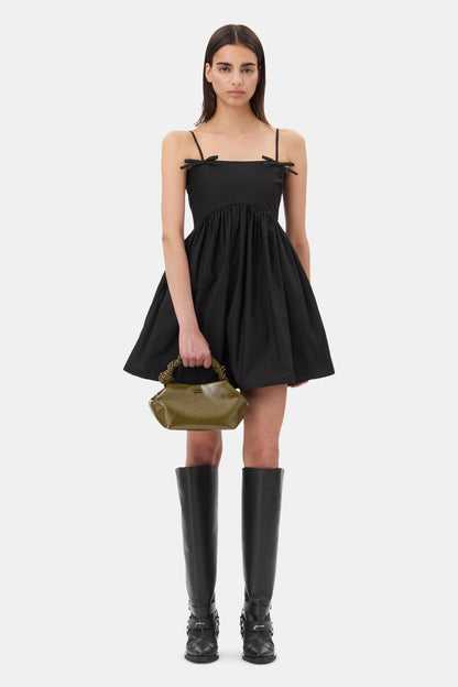 Military Olive Olive Green Patent Small Bou Bag