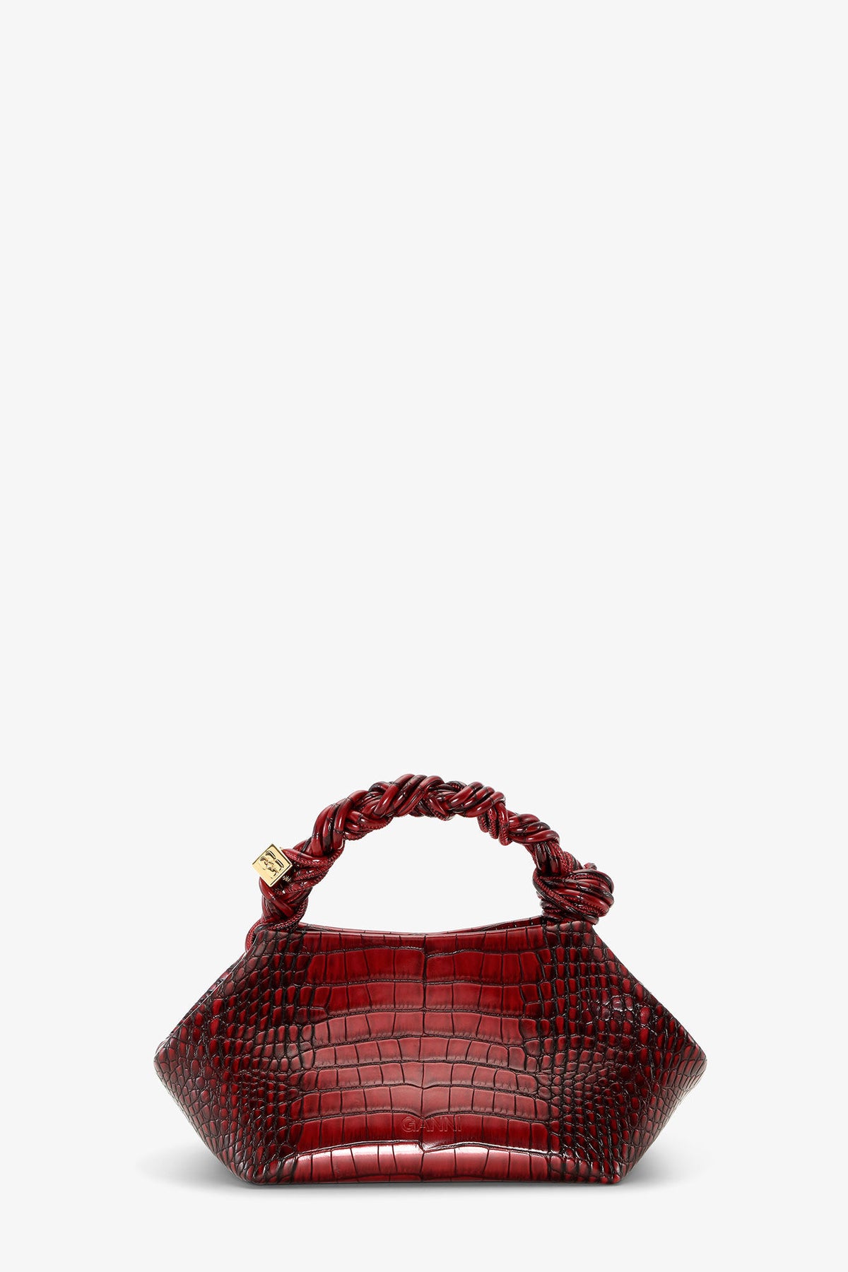Burgundy Burgundy Croco Small Bou Bag