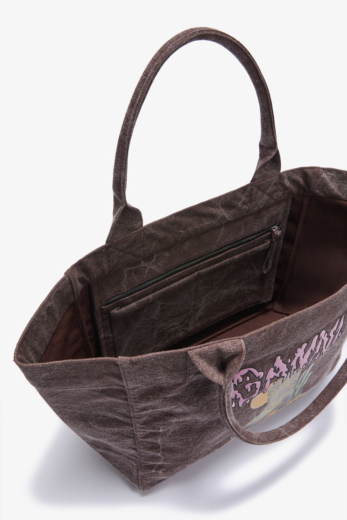 Chicory Coffee Brown Medium Western Boot Tote