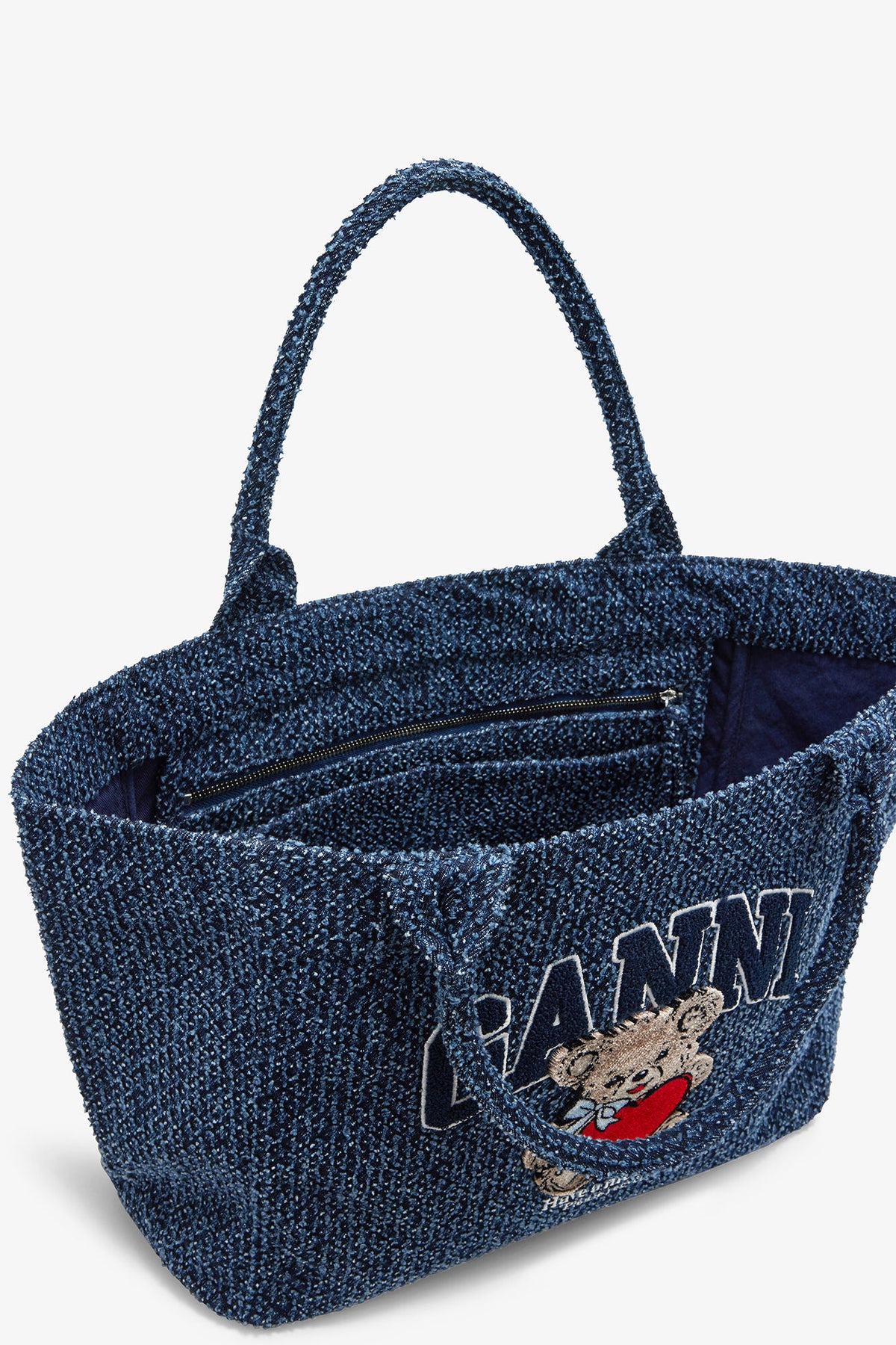 Rinse Denim Medium Bear Tote