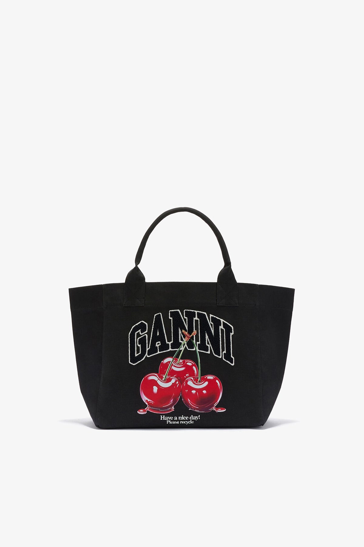 Phantom Black Medium Cherry Tote