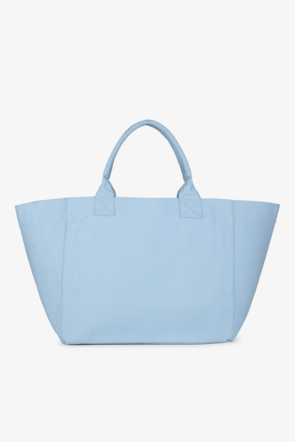 Soft Chambray Blue XXL Animal Print Tote