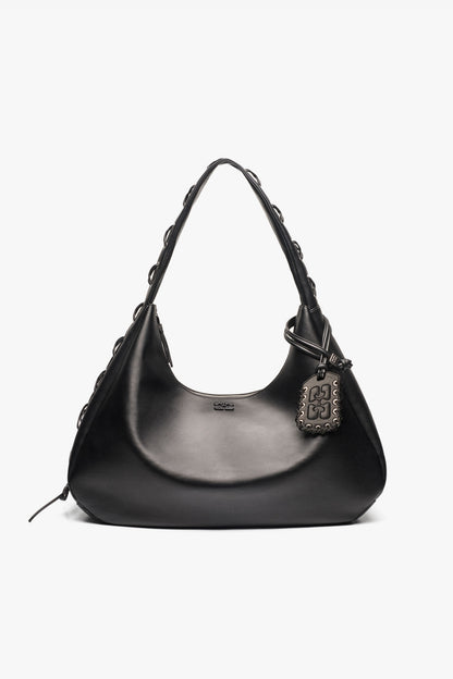 Black Black XXL Hobo Bag
