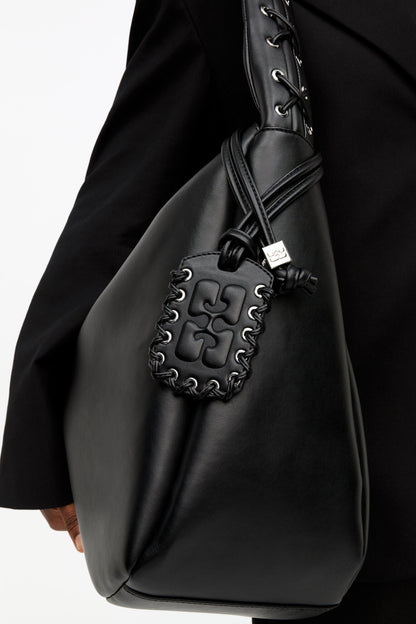 Black Black XXL Hobo Bag