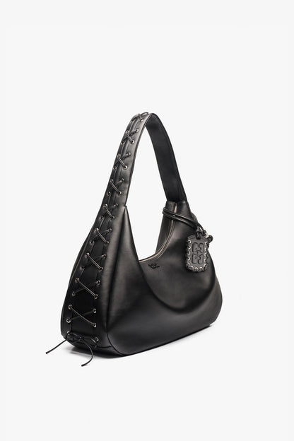Black Black XXL Hobo Bag