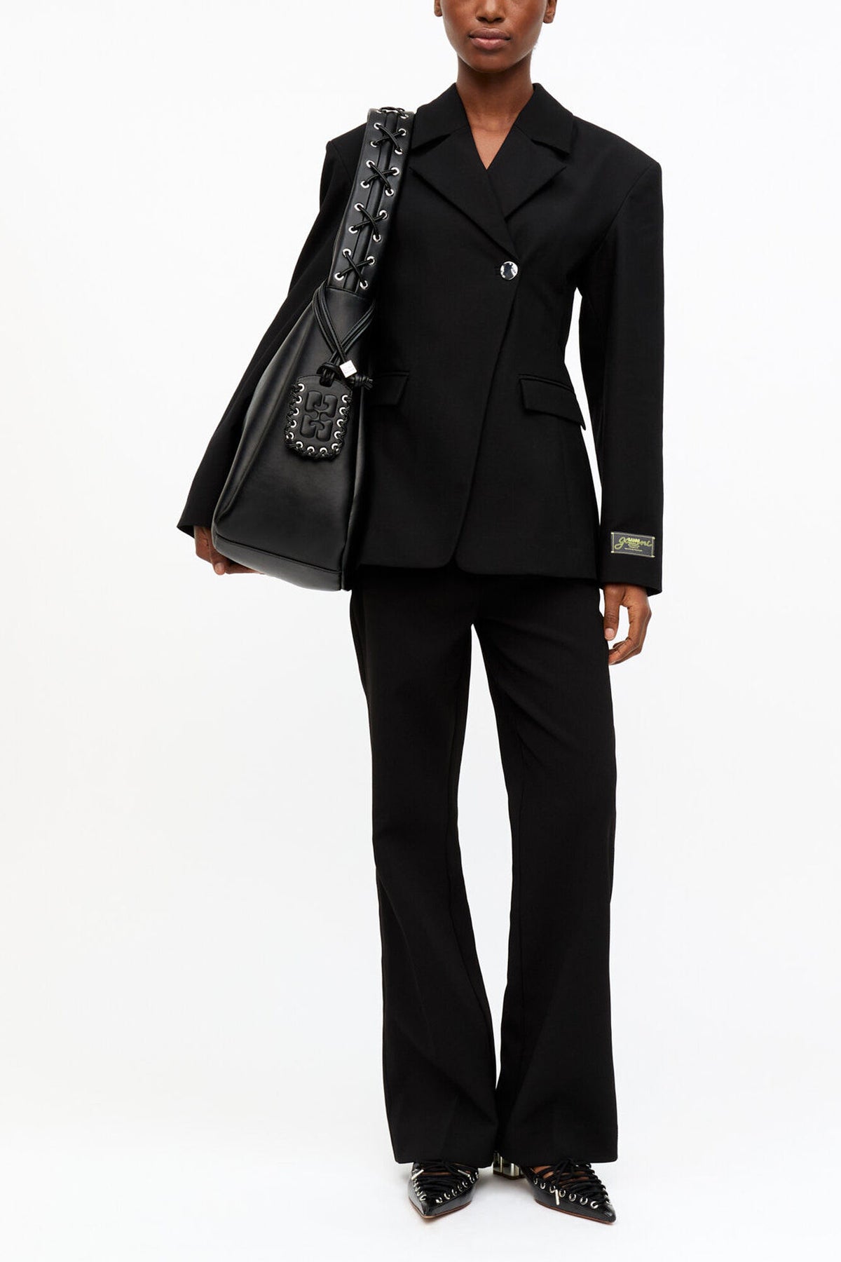 Black Black XXL Hobo Bag