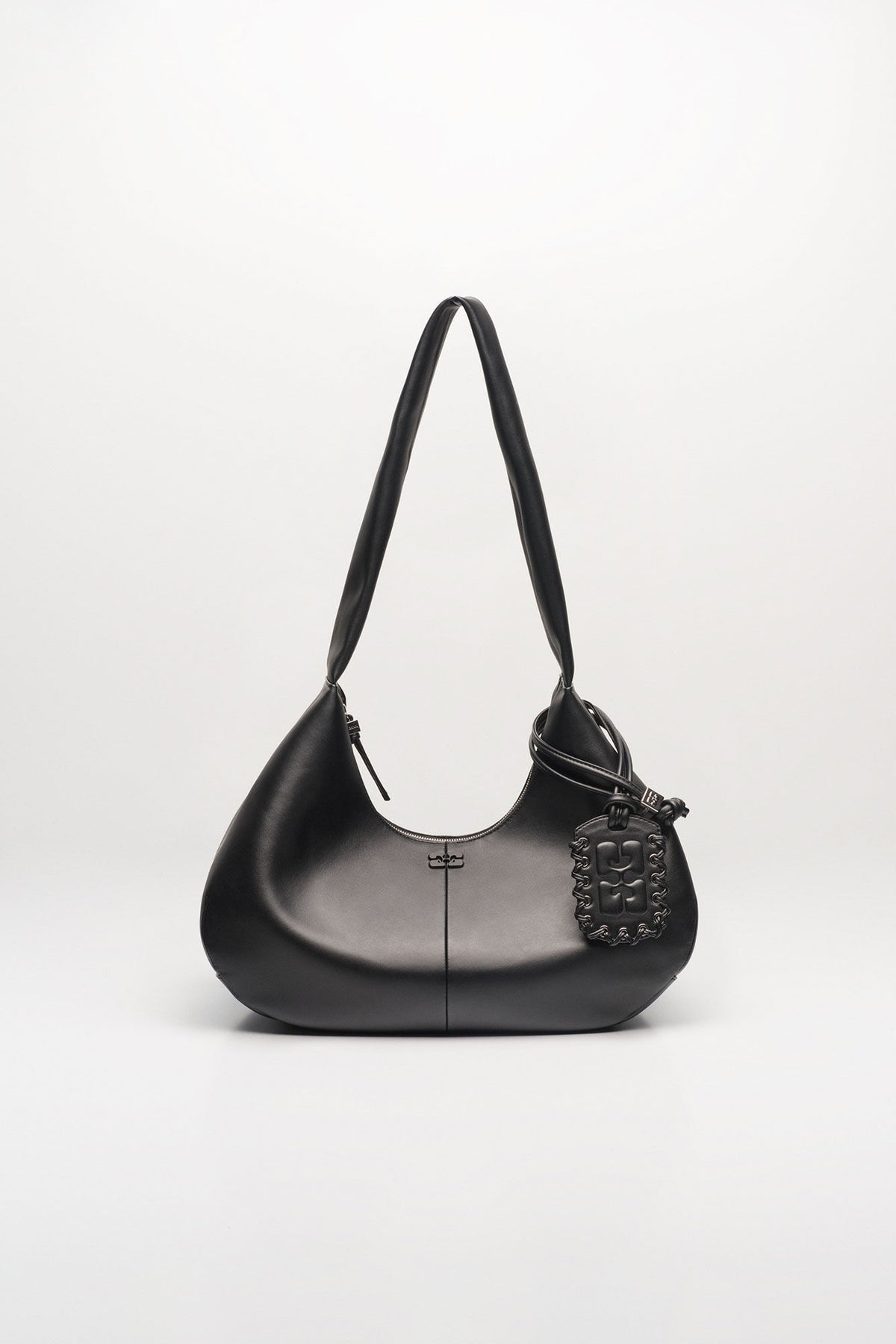 Black Black Medium Hobo Bag