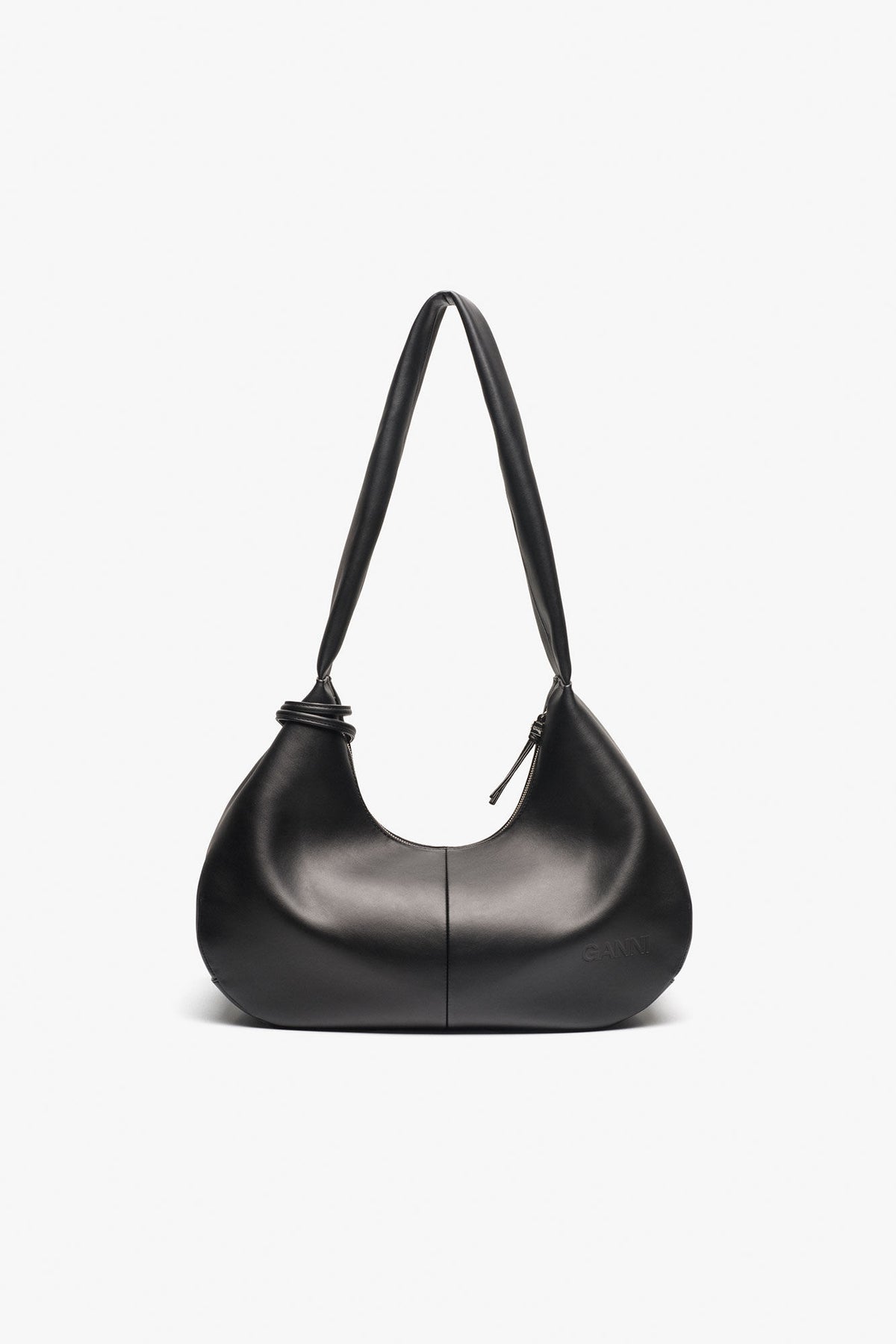 Black Black Medium Hobo Bag