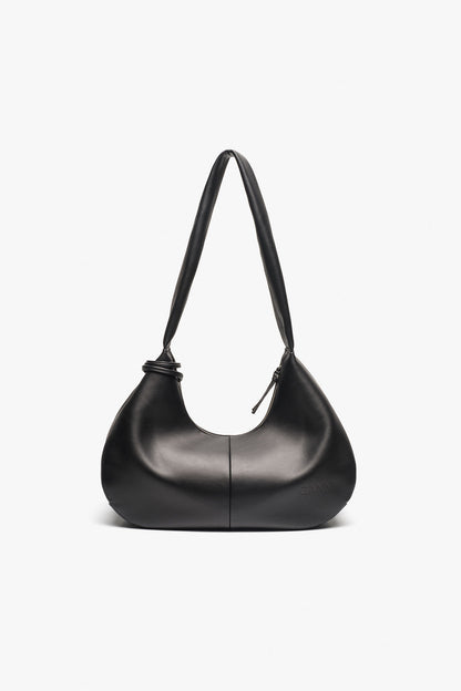 Black Black Medium Hobo Bag