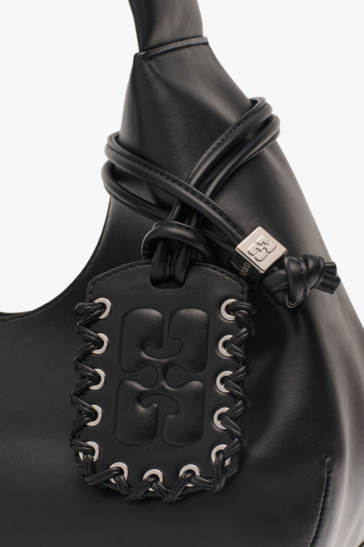 Black Black Medium Hobo Bag