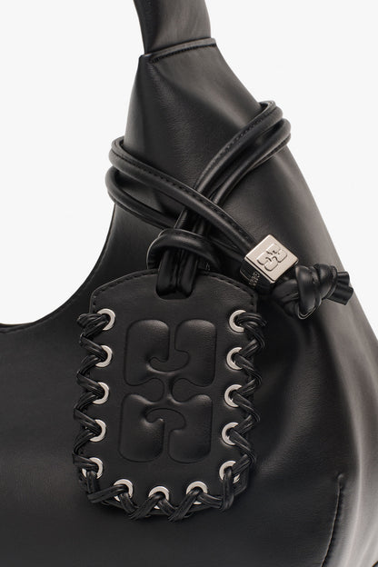 Black Black Medium Hobo Bag