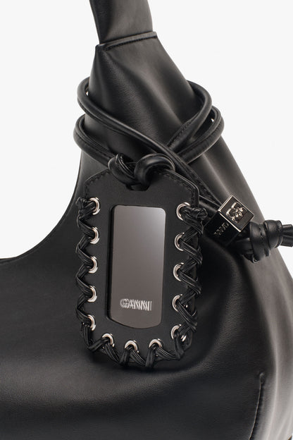 Black Black Medium Hobo Bag