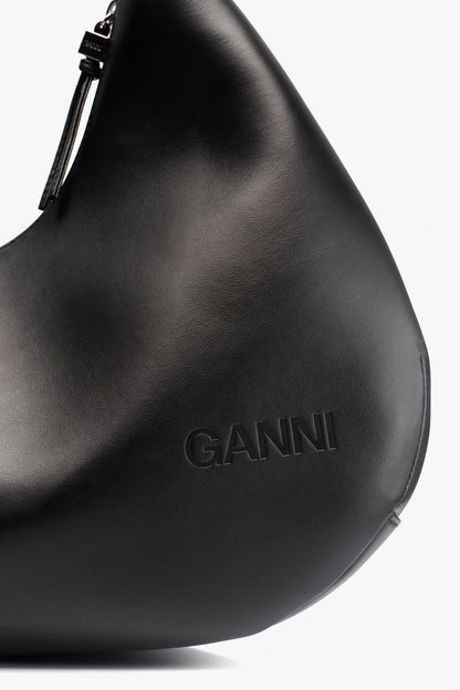 Black Black Medium Hobo Bag