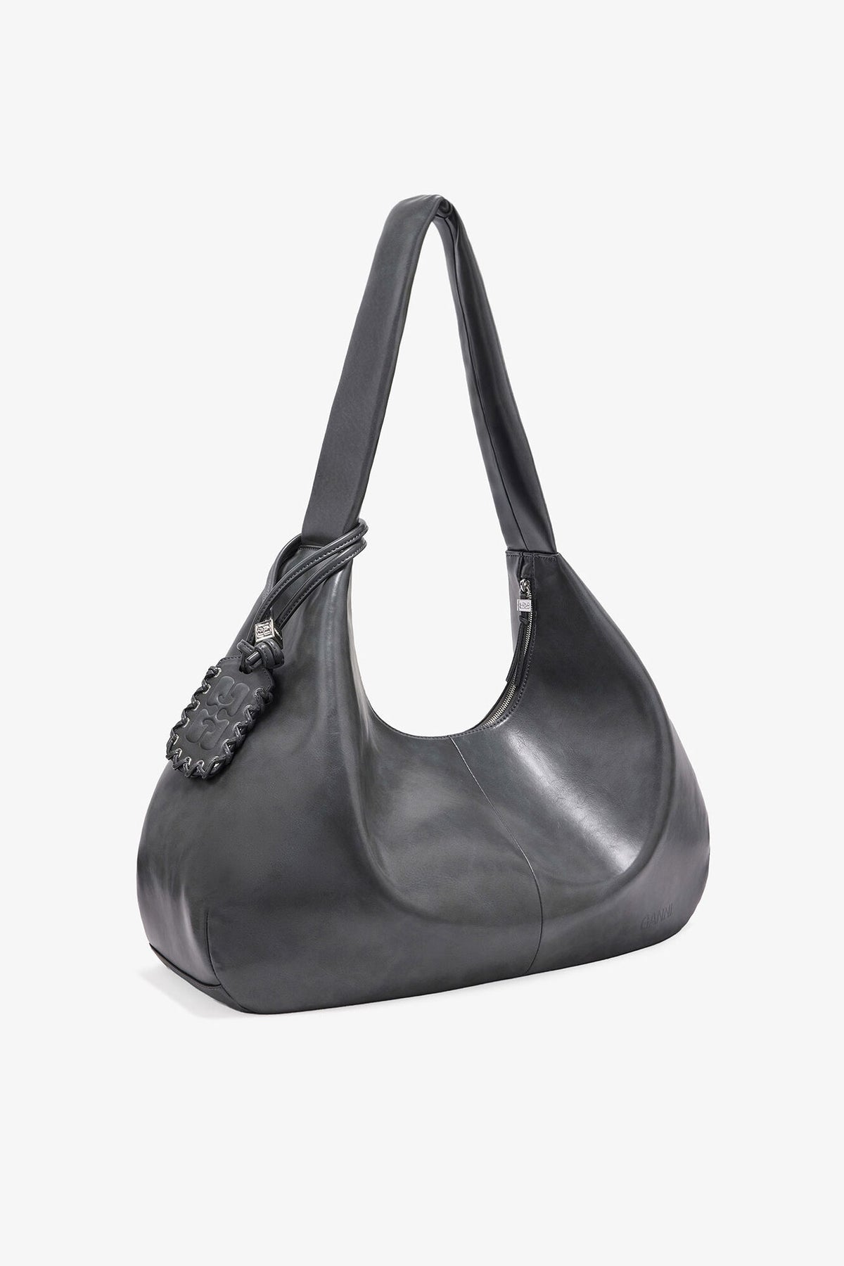 Steal Grey Steel Grey XXL Hobo Bag