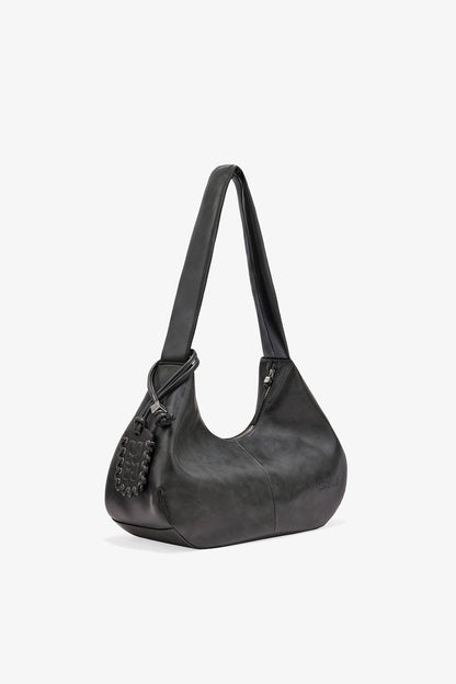 Steal Grey Steal Grey Medium Hobo Bag