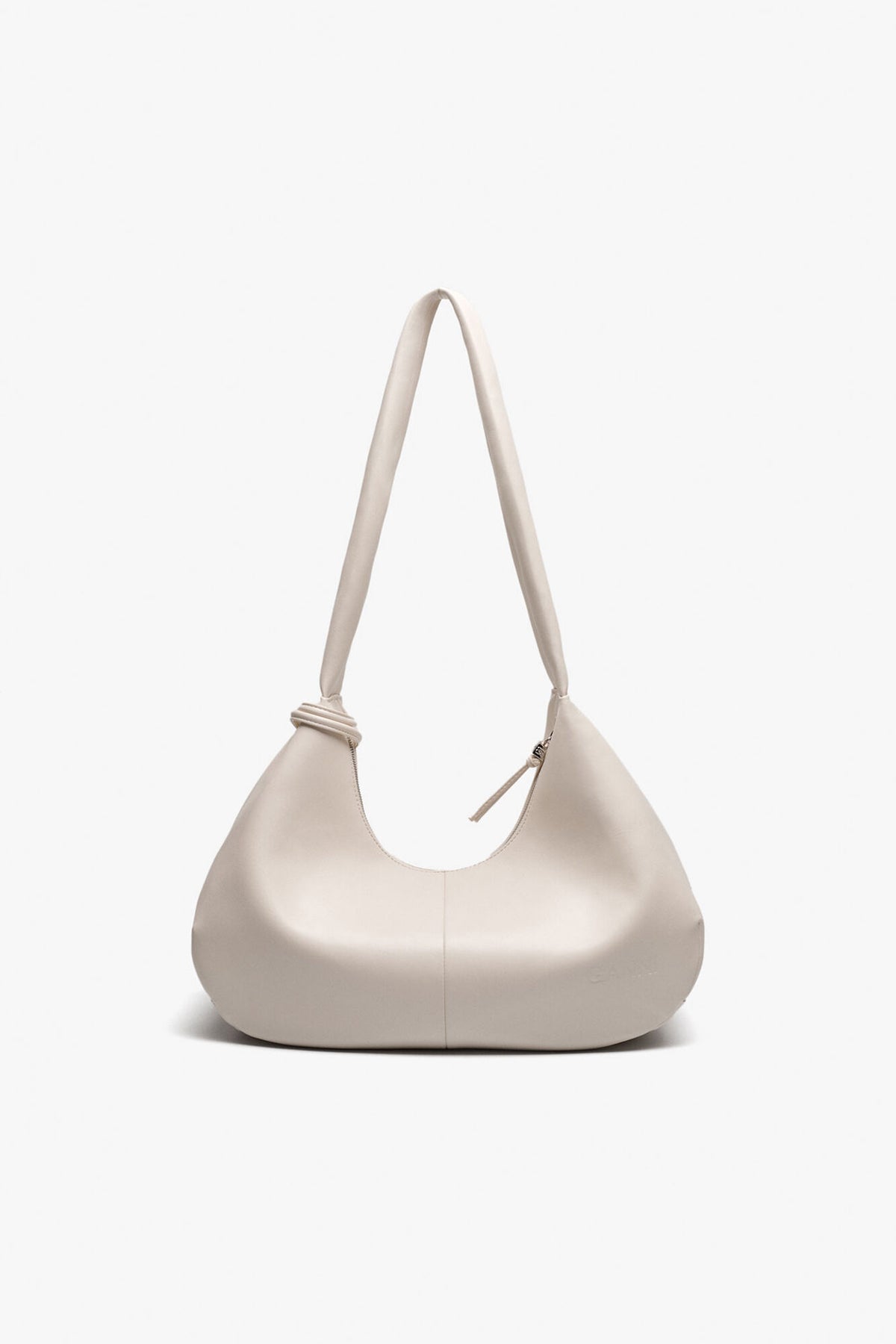 Egret Ivory Medium Hobo Bag