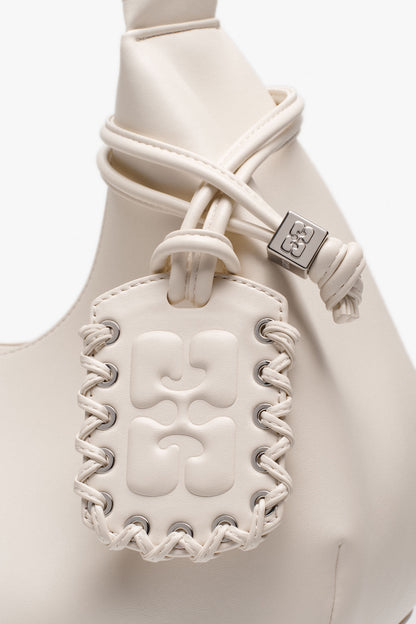 Egret Ivory Medium Hobo Bag
