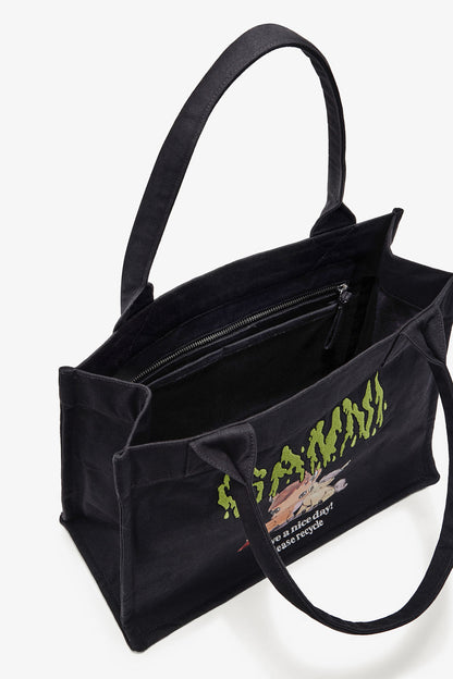 Pony Printed Large Tote