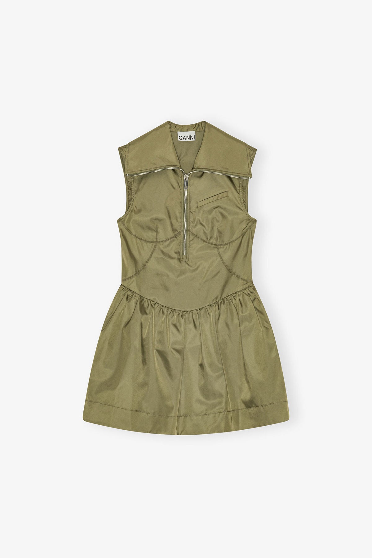 Dress in Green Nylon