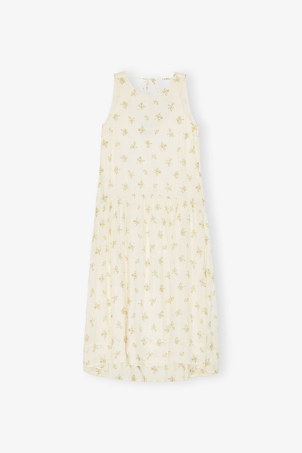 White Floral Dress