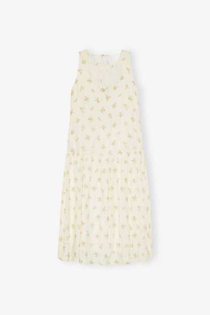 White Floral Dress