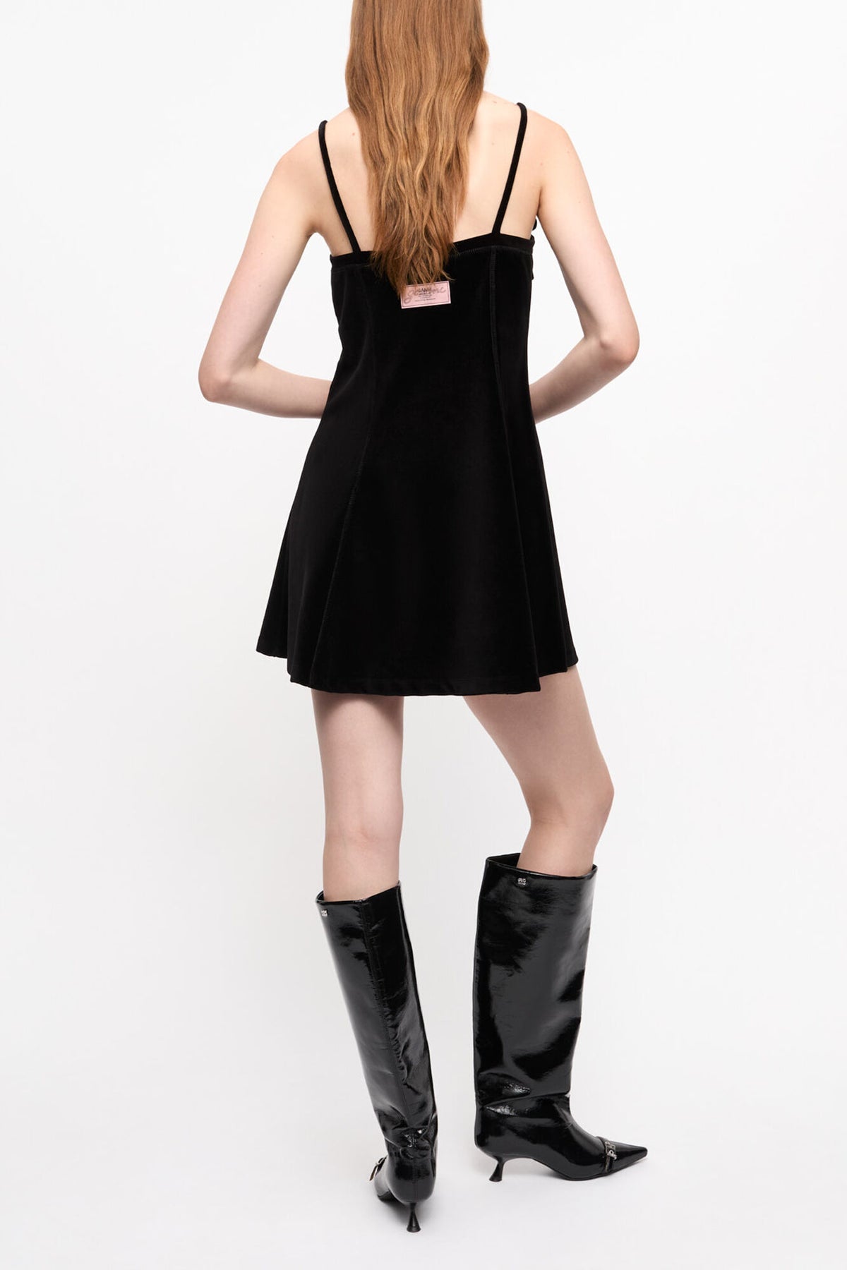 Velour Mini Dress