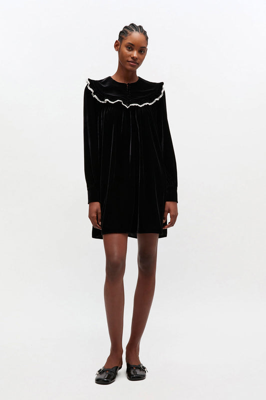 Black Velvet Dress
