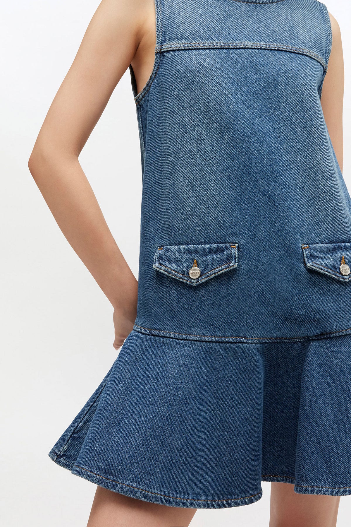 Light Denim Mini Dress