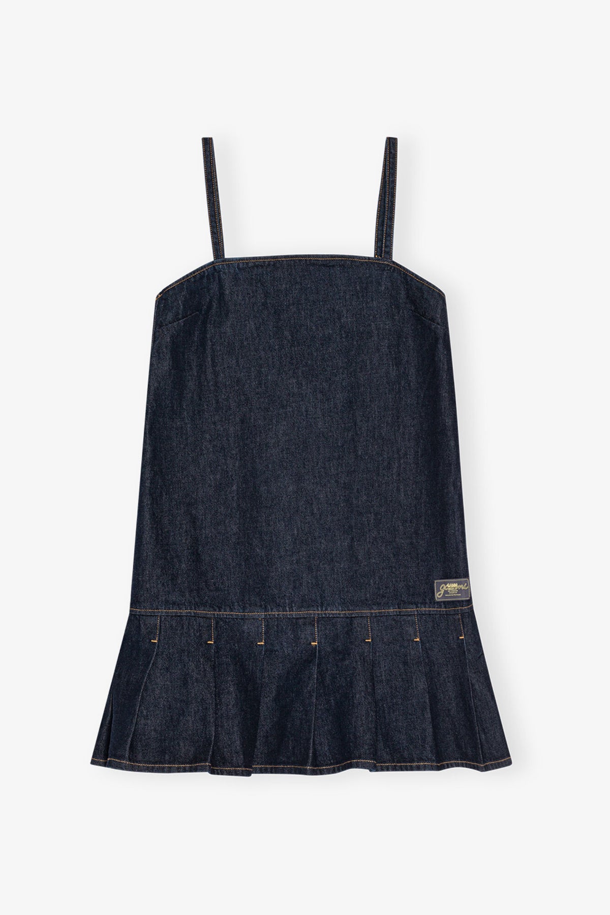 Denim Strap Mini Dress