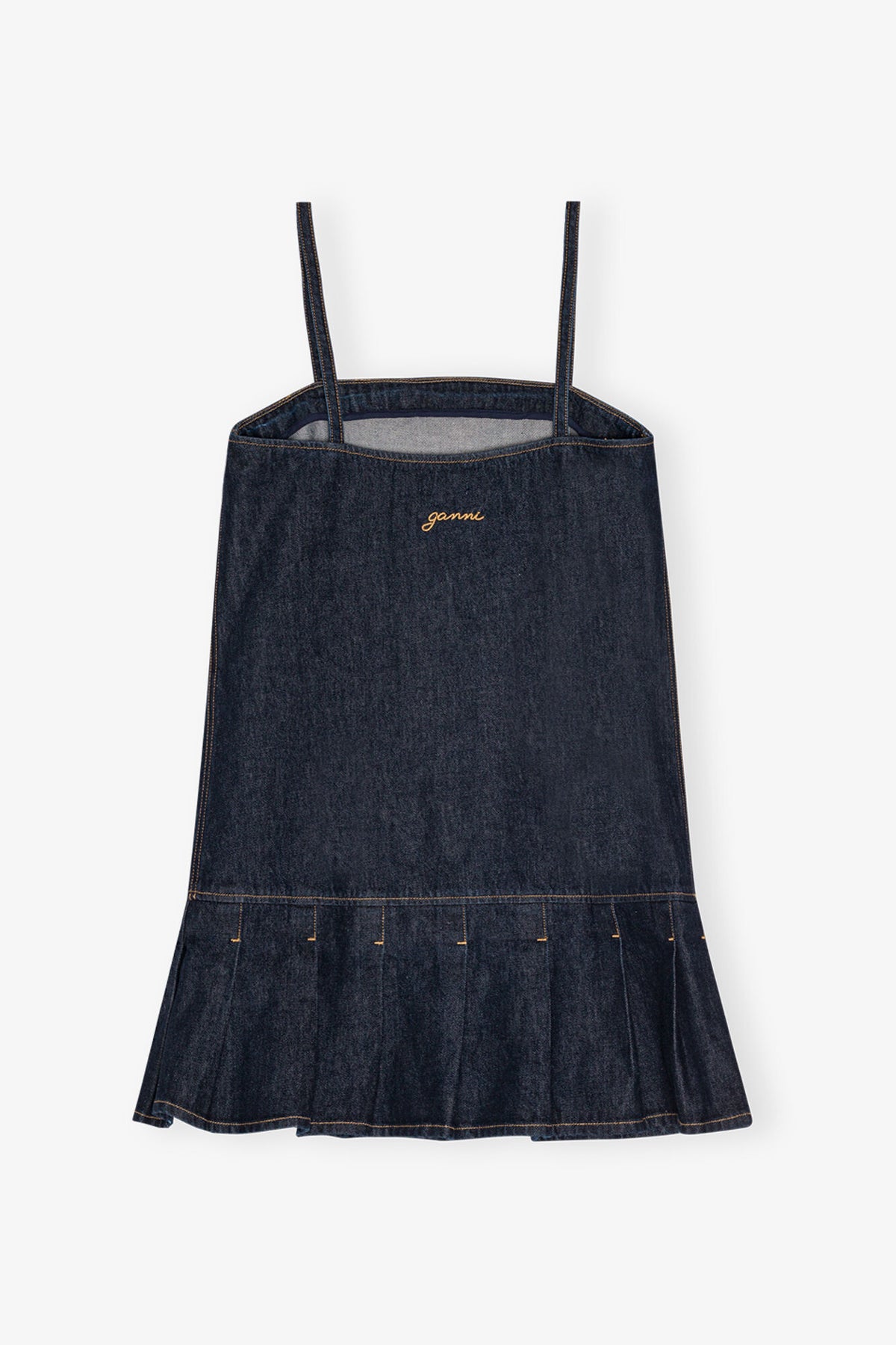 Denim Strap Mini Dress