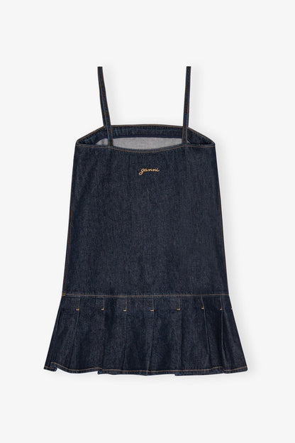 Denim Strap Mini Dress