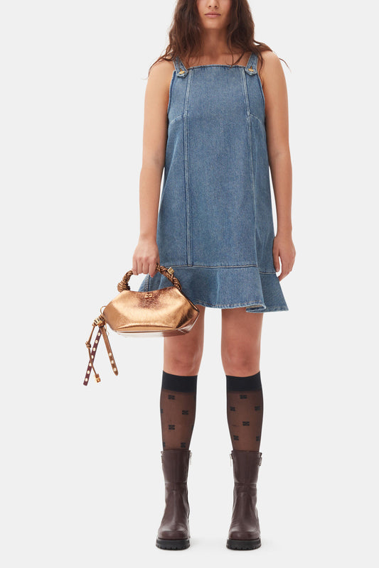 Blue Denim Mini Dress