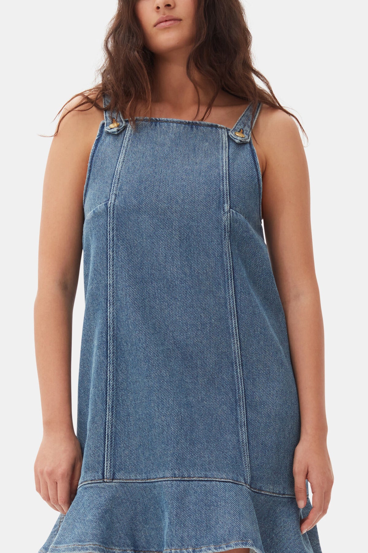 Blue Denim Mini Dress