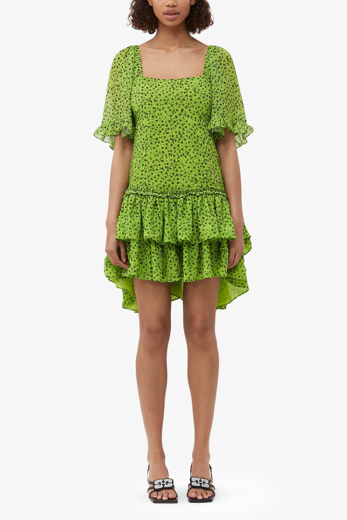 Chiffon Mini Dress
