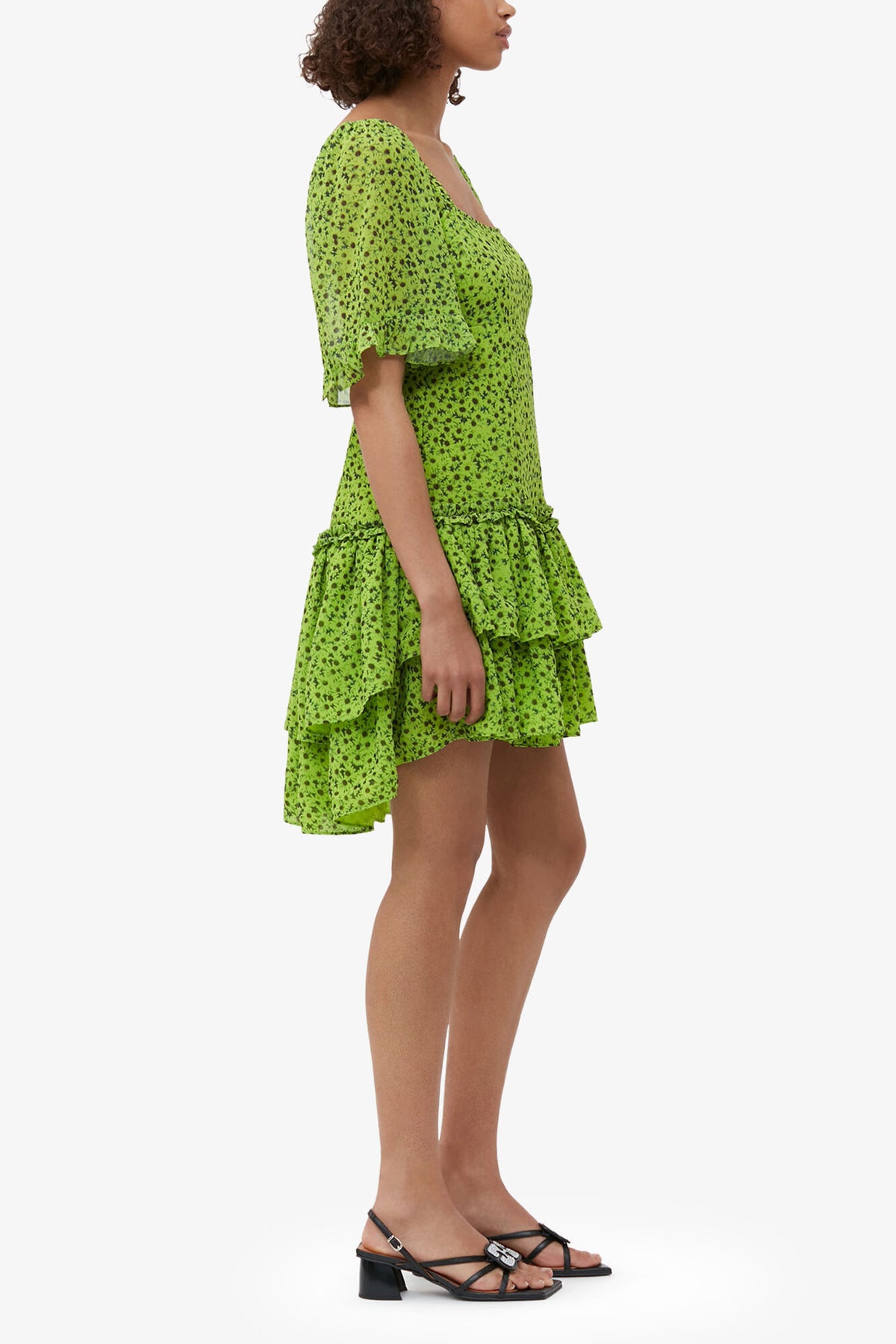 Chiffon Mini Dress
