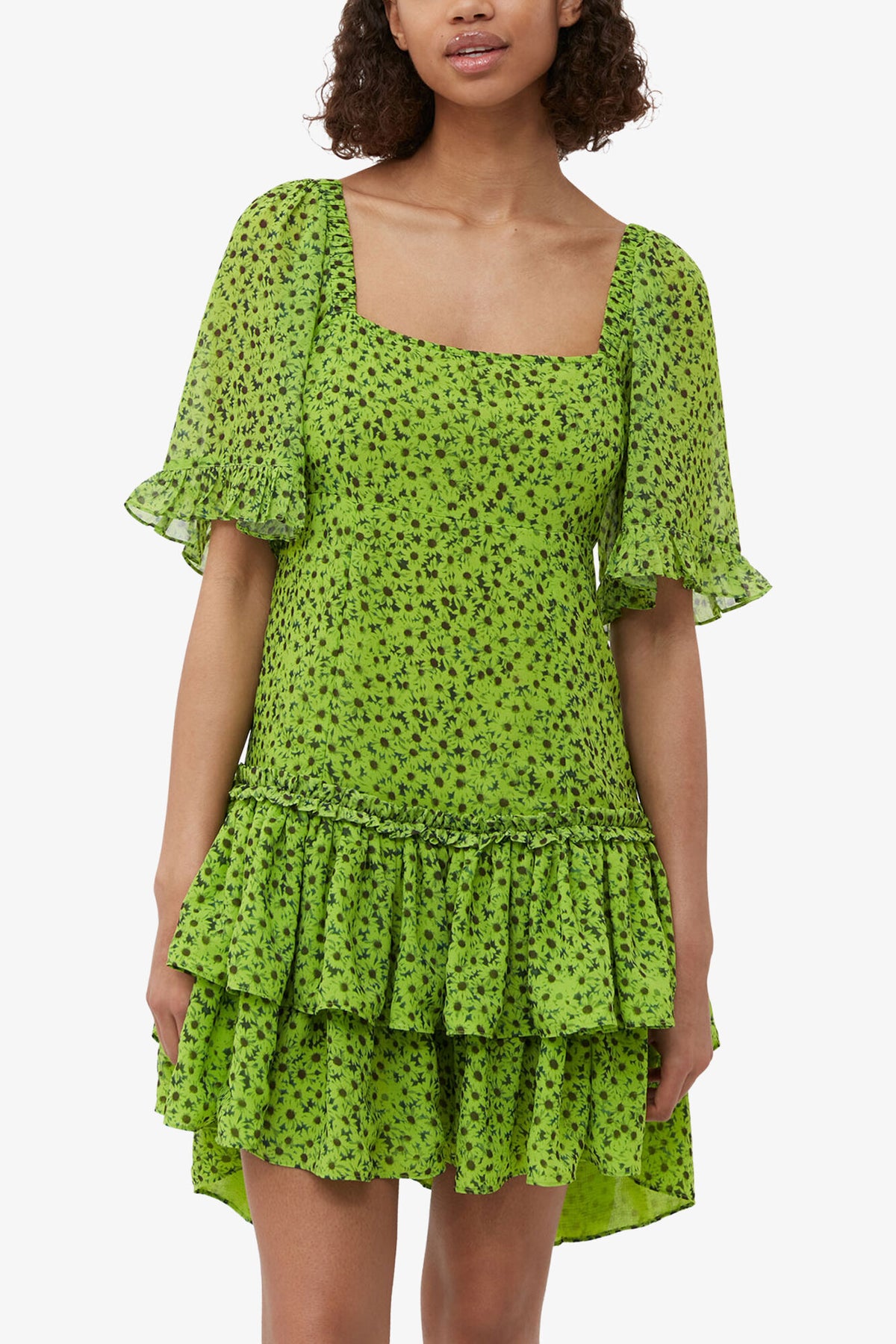 Chiffon Mini Dress