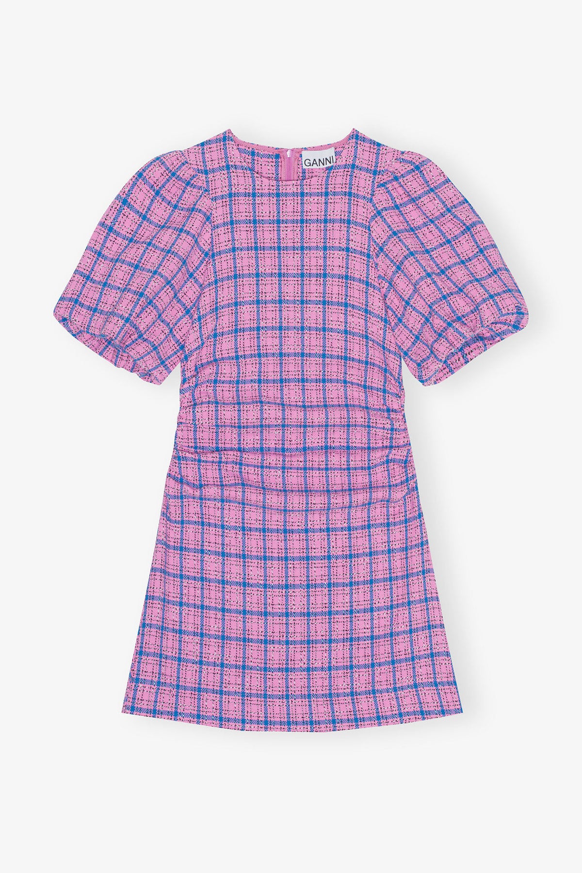 Check Suiting Mini Dress
