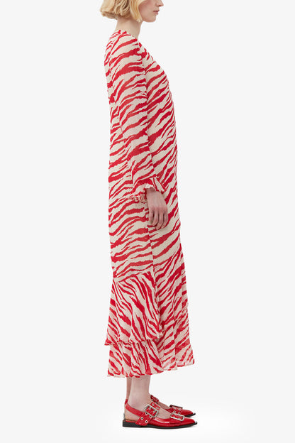Printed Light Georgette Maxi Dress