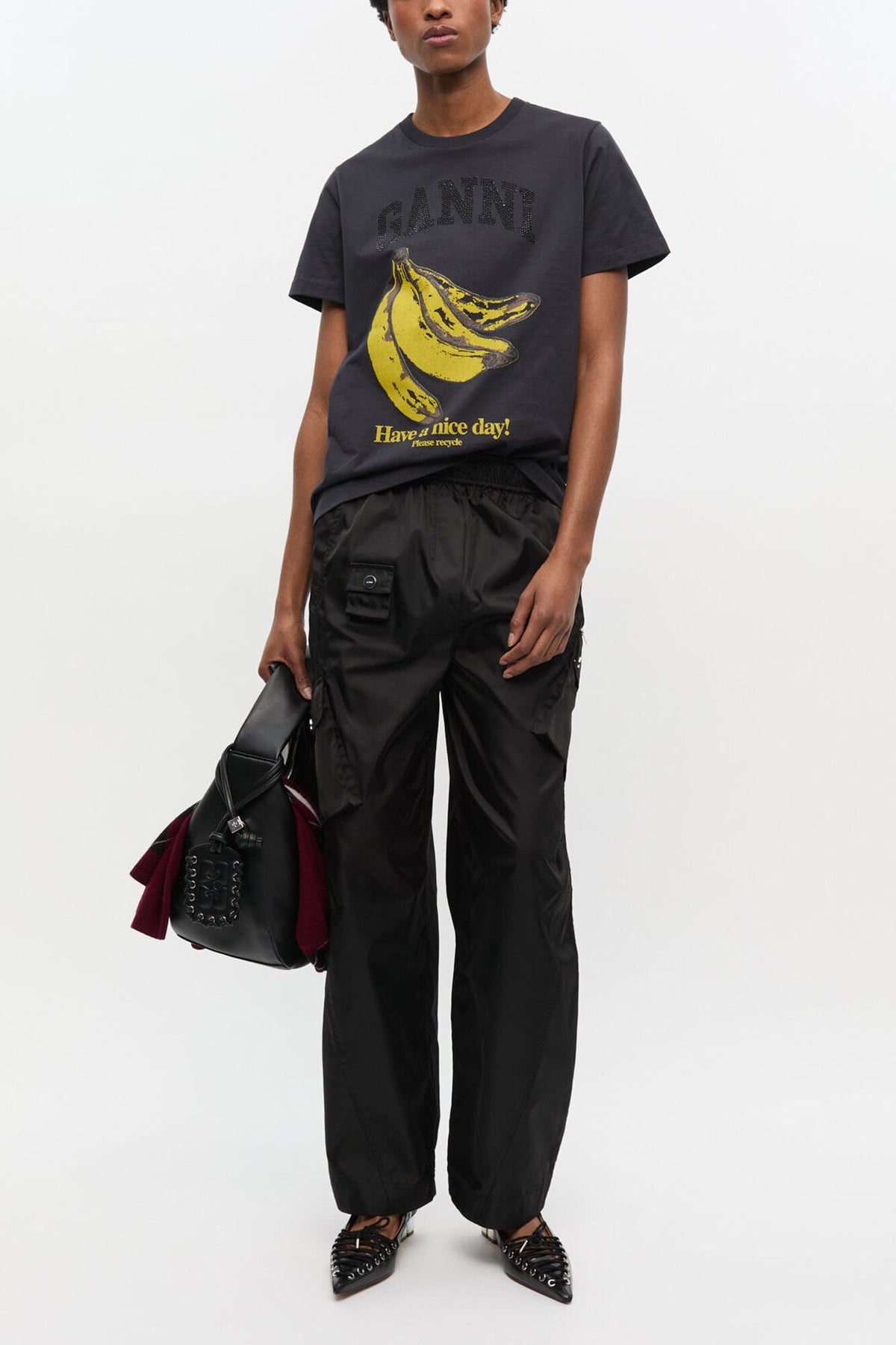 Black Banana Graphic T-shirt
