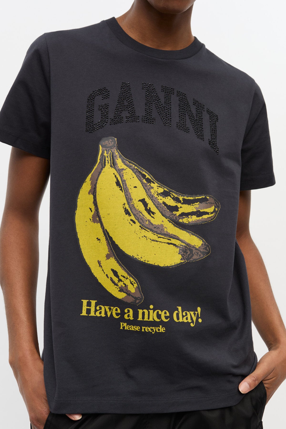 Black Banana Graphic T-shirt