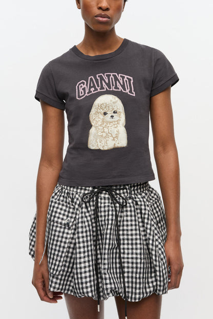 Black Poodle Baby Fit T-shirt