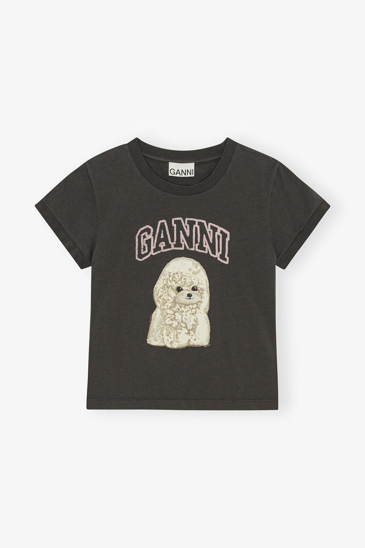 Black Poodle Baby Fit T-shirt