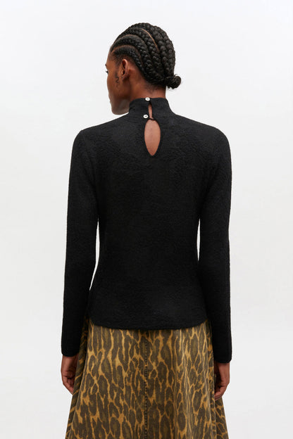 Sheer Turtleneck